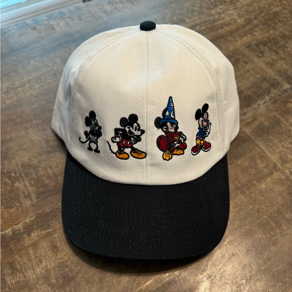 DISNEY VANS Collab Mickey's Birthday Thru the Ages Snapback Strapback Hat Cap